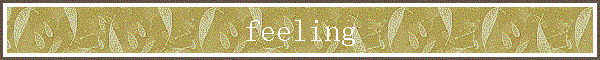 feeling